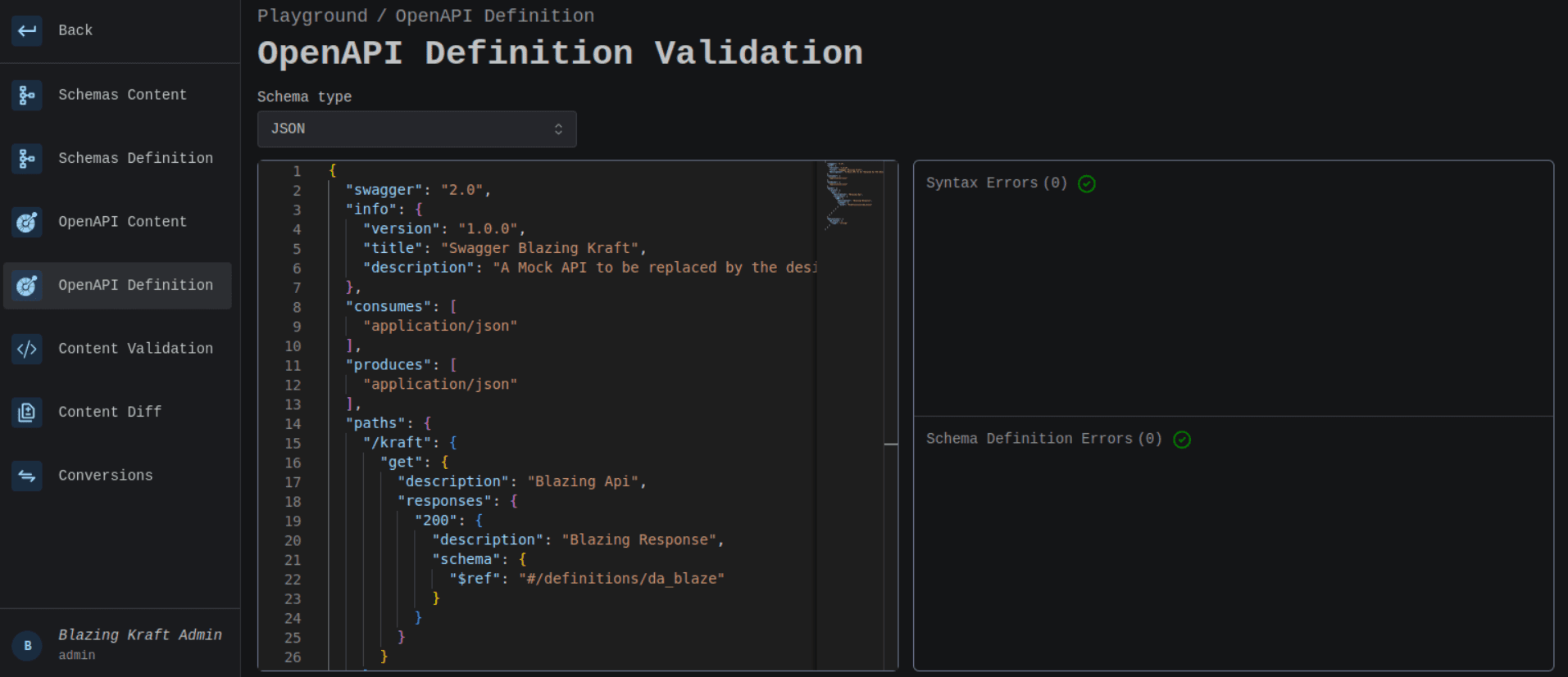 OpenAPI JSON Schema Image